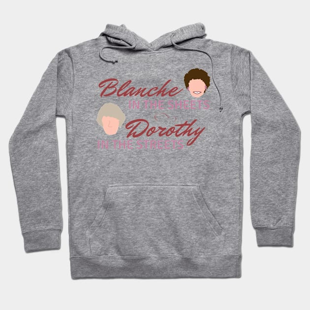 Blanche in the Sheets Hoodie by Everydaydesigns